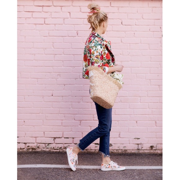 NEW Anthropologie Pilcro Floral Printed Moto Jacket Small - Picture 12 of 16